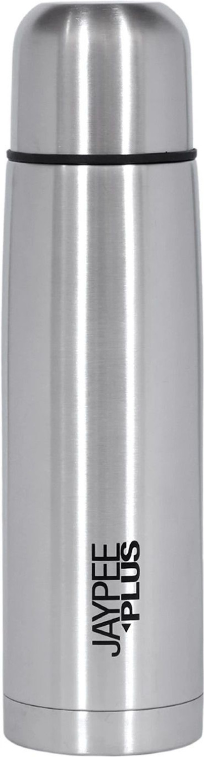 Image of Jaypee Plus Max Thermosteel Flip Lid Insulated Flask 24 Hours Hot and Cold Water Bottle 500 ml Steel Flask
