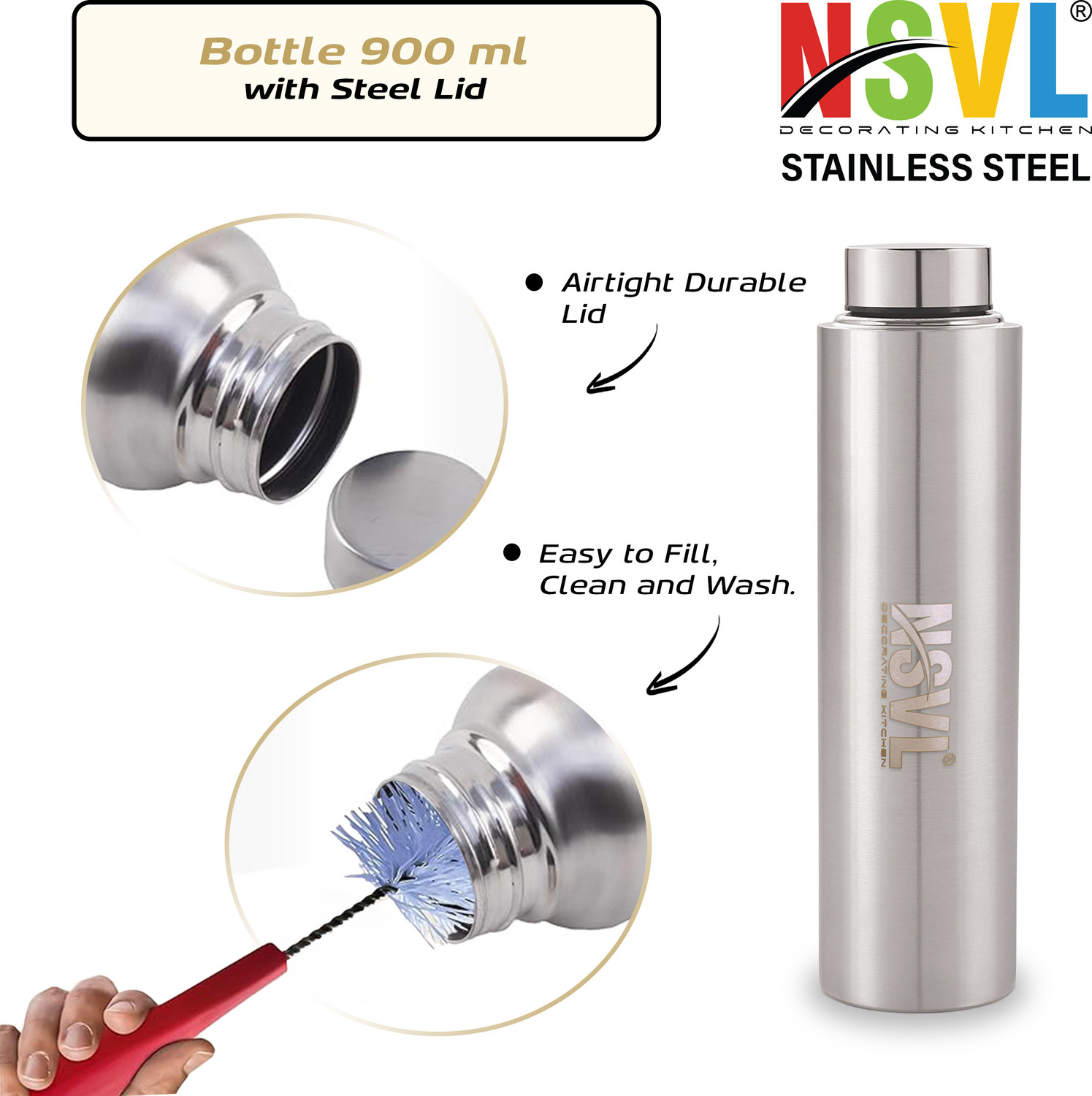 Image of NSVL 6 pcs ss bottle 1000 ml Stainless Steel Bottle