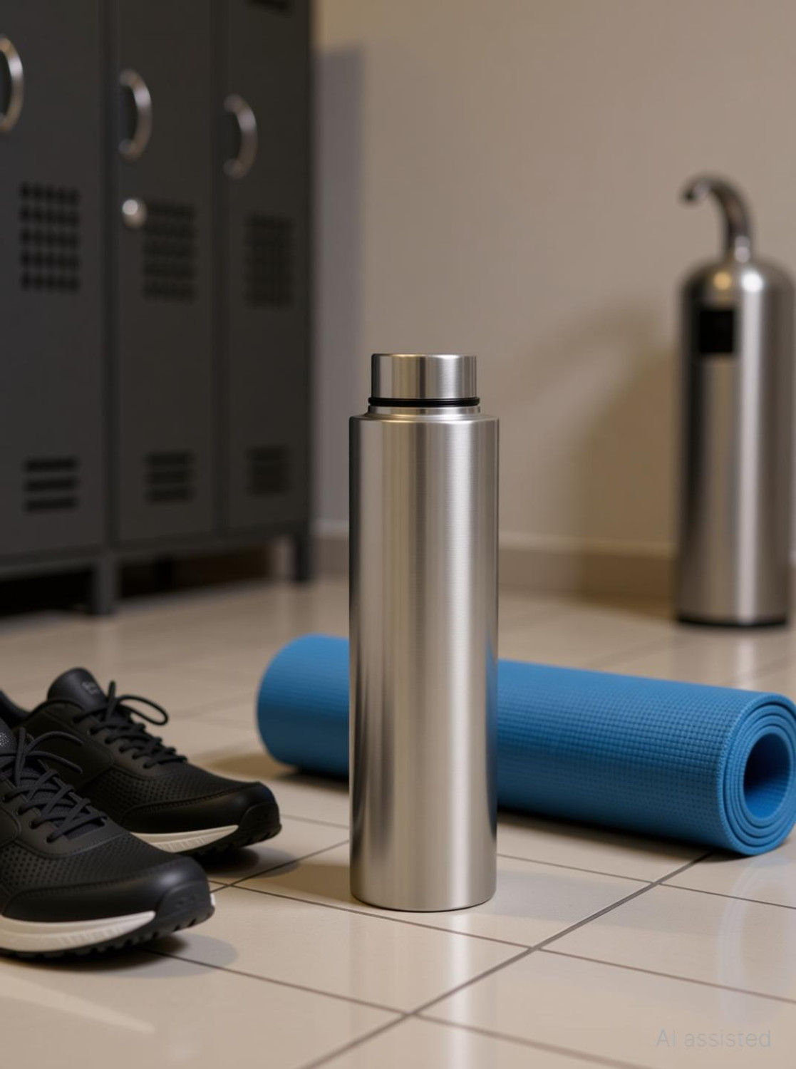 Image of Vikas Metal water bottles 6 pcs 1000 ml Steel Bottle