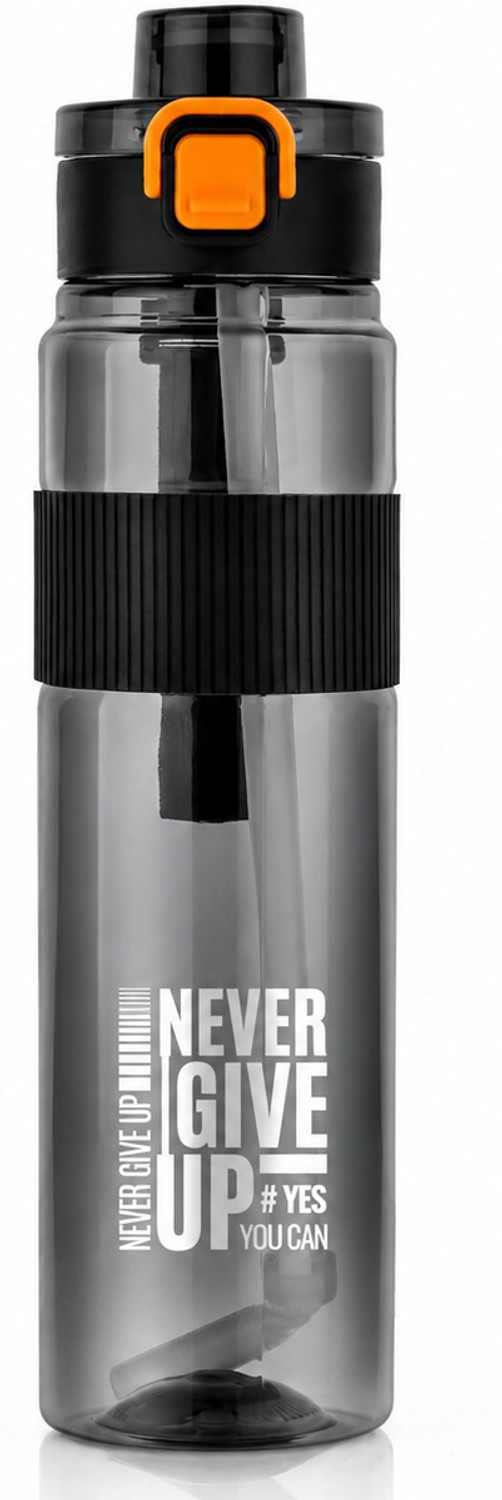 Image of DhaBrij 1 Pcs Motivational Black Bottle - 2Ltr 1000 ml Plastic Bottle