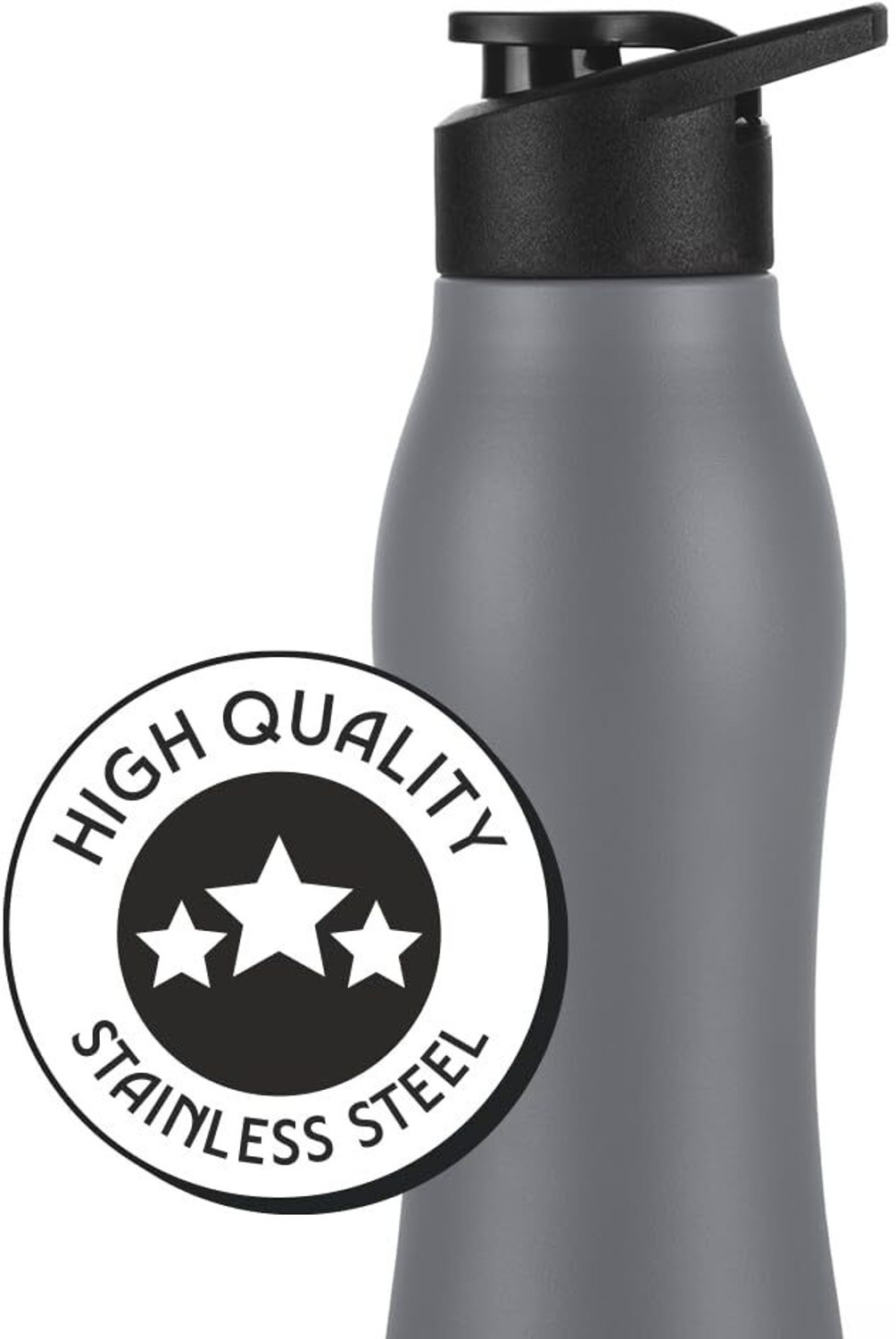 Image of BOROSIL Grip Go Made in India Single Wall 950 ml Steel Bottle