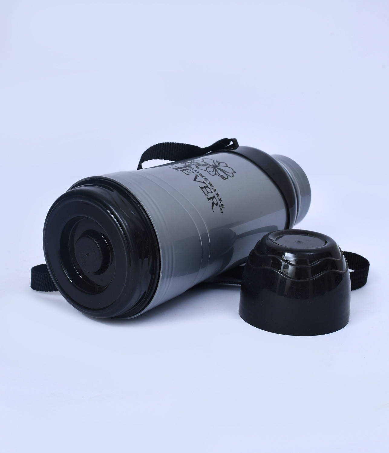 Image of 4EVER HOMEWARES JITO Vacuum Insulated Thermos Flask 1000 ml Plastic Flask