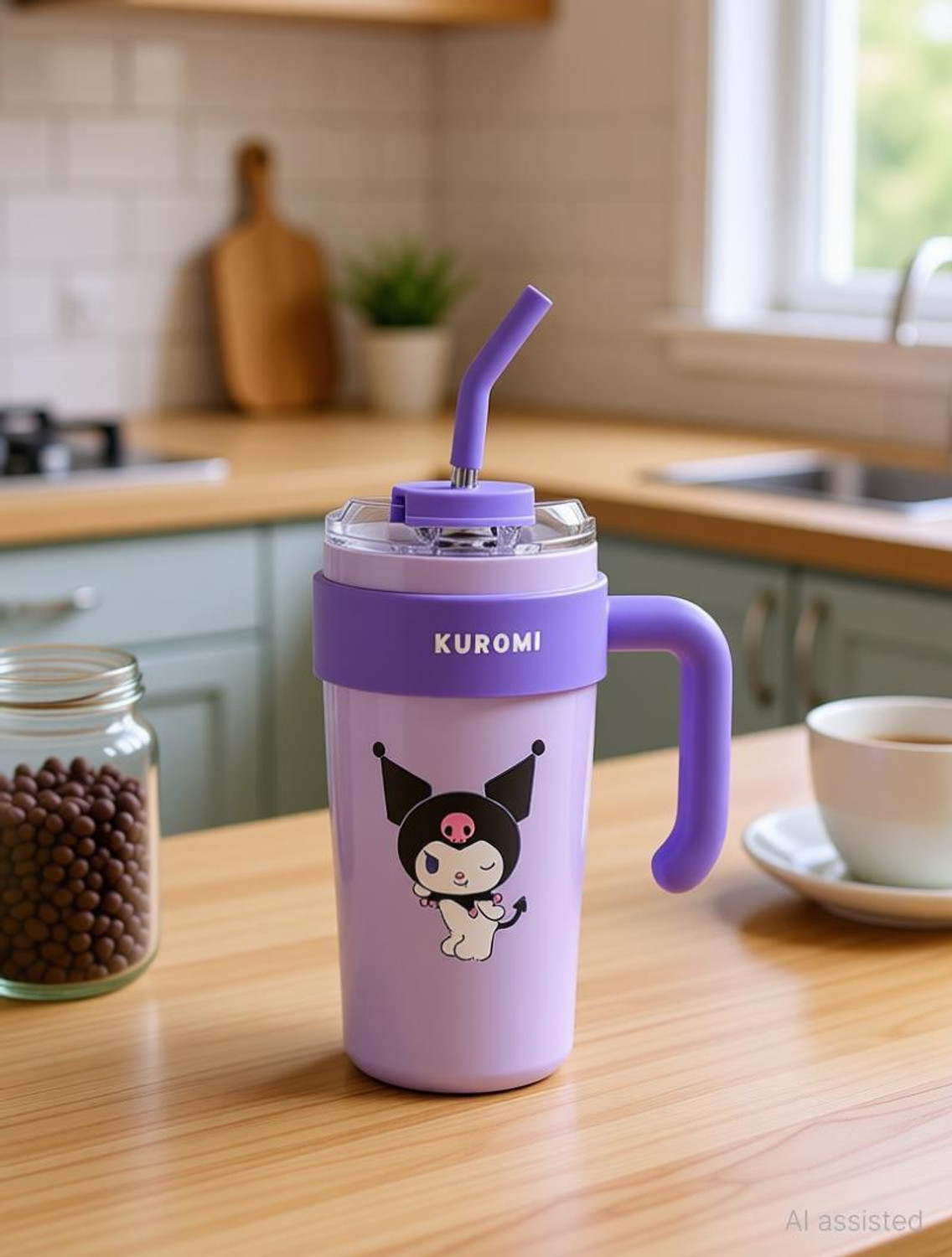 Image of VDNSI Stainless Steel Double Wall Thermos Tumbler Vacuum Insulated Coffee Cup with Lid 860 ml Steel Flask