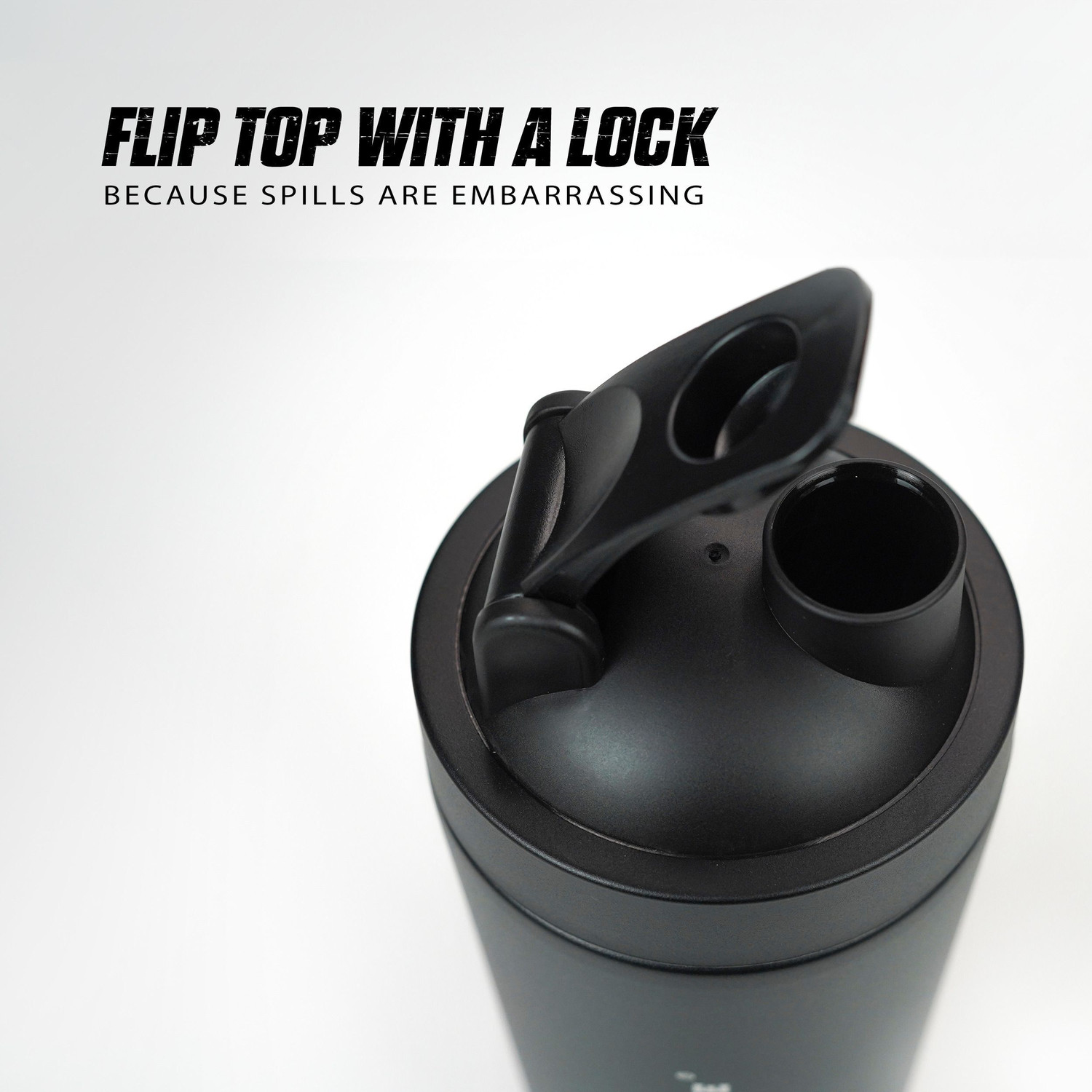 Image of MUSCLEBLAZE Stainless Steel Gym Shaker 700 ml Stainless Steel Shaker