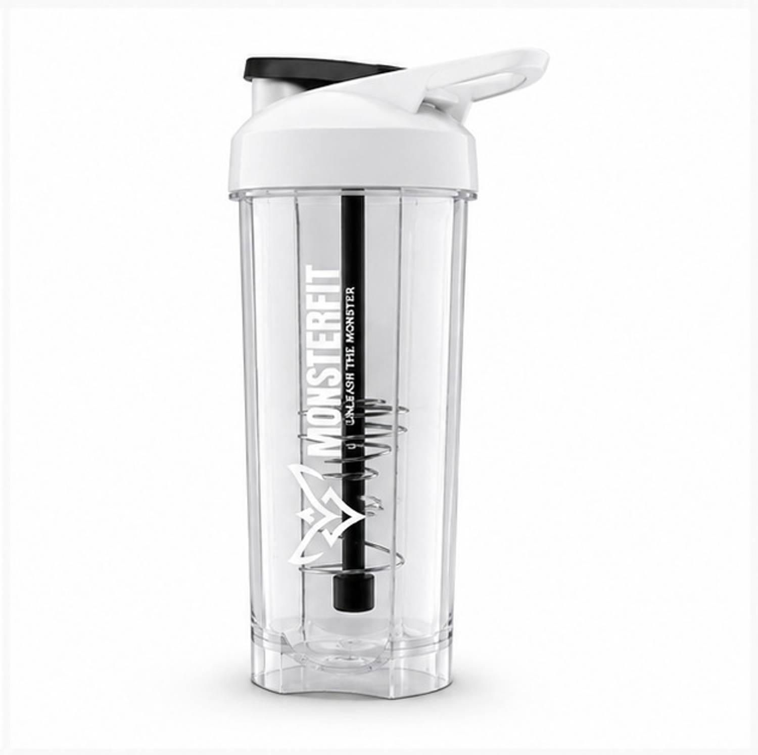 MonsterFit_Titan 700 ml Plastic Shaker White Pack of 1 - Image 2