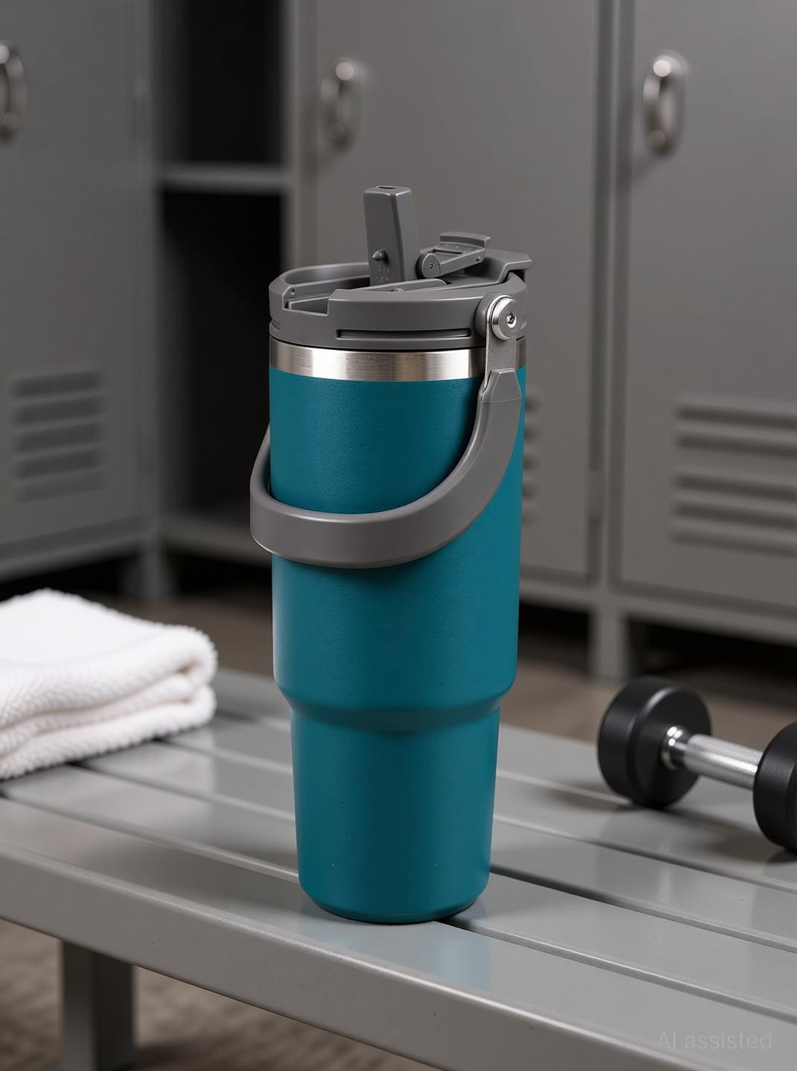 Image of staywon Insulated Tumbler Hot & Cold Sipper for Office & Gym Use 900 ml Stainless Steel Bottle