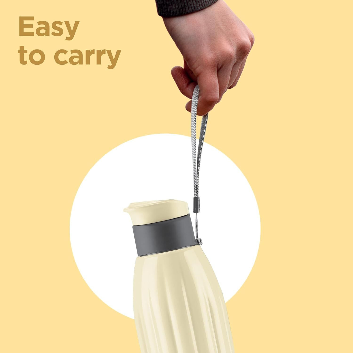Image of MILTON Kool Windsor 900 Thermoware I Cold PU Insulated Water Bottle 700 ml 700 ml Plastic Bottle