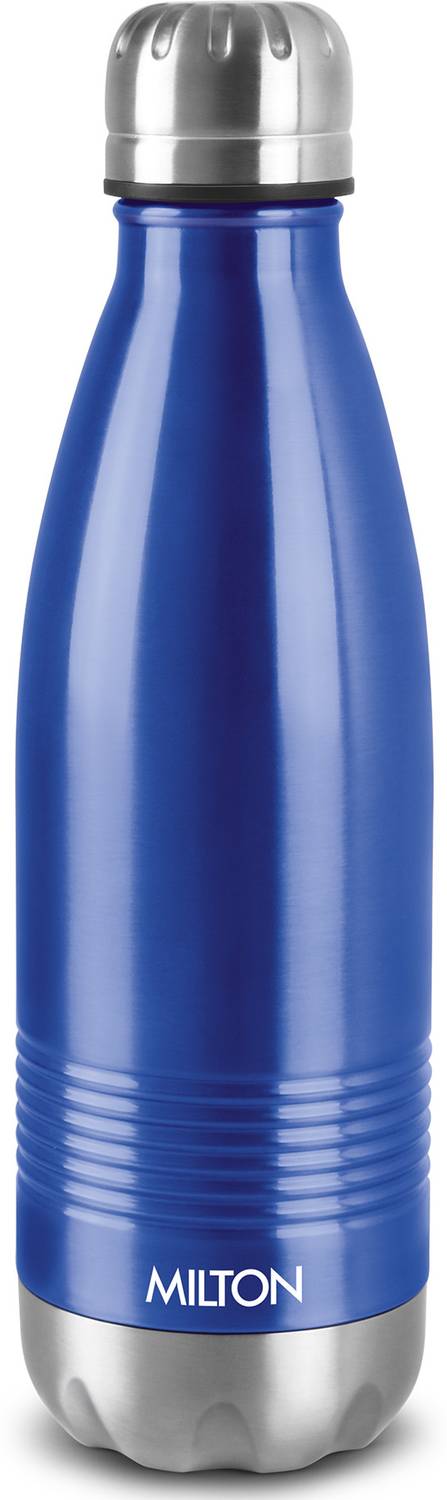 MILTON Duo DLX 750 Thermosteel 24 Hours Hot and Cold Water Bottle, 700 ml Steel Bottle