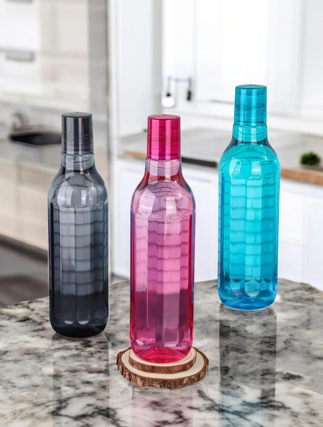 Image of OMORTEX 1000ml Bottle With BPA free Plastic Quality 1000 ml Plastic Bottle