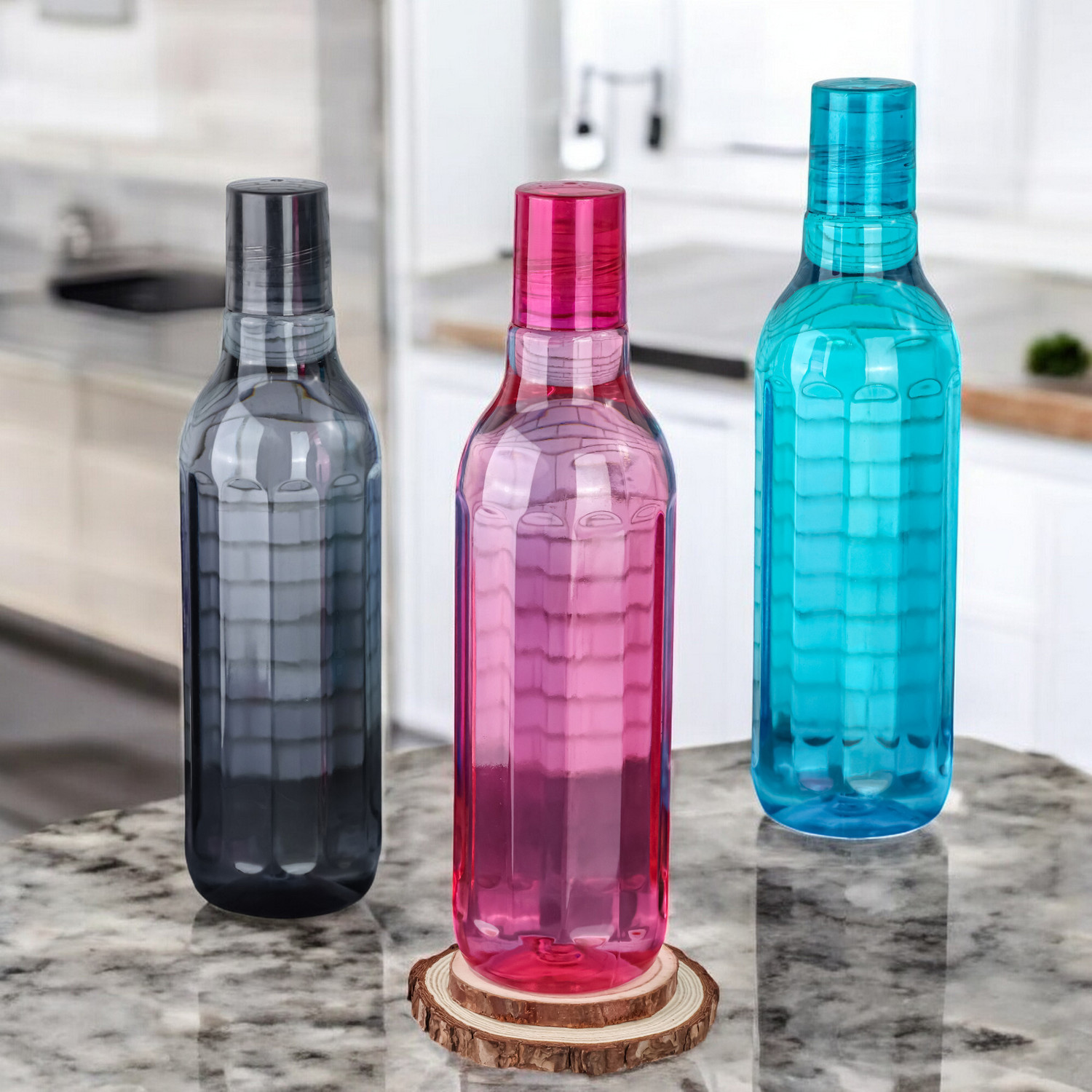 Image of OMORTEX 1000ml Bottle With BPA free Plastic Quality 1000 ml Plastic Bottle