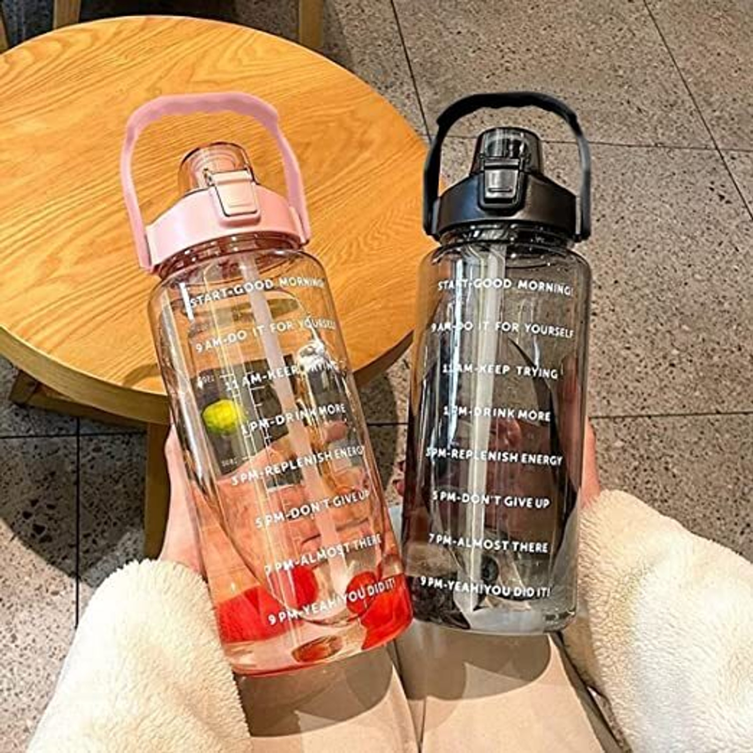 Image of SeaRegal Sports Water Bottle Unbreakable & Leak-Proof Plastic Water Bottles 2000 ml Plastic Bottle