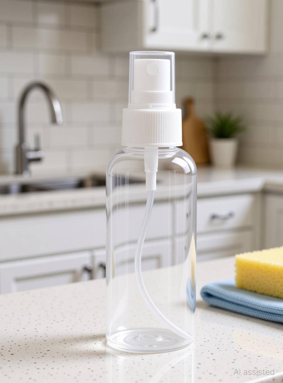 Astyler Clear Transparent Spray Bottle 250 ml Plastic Bottle