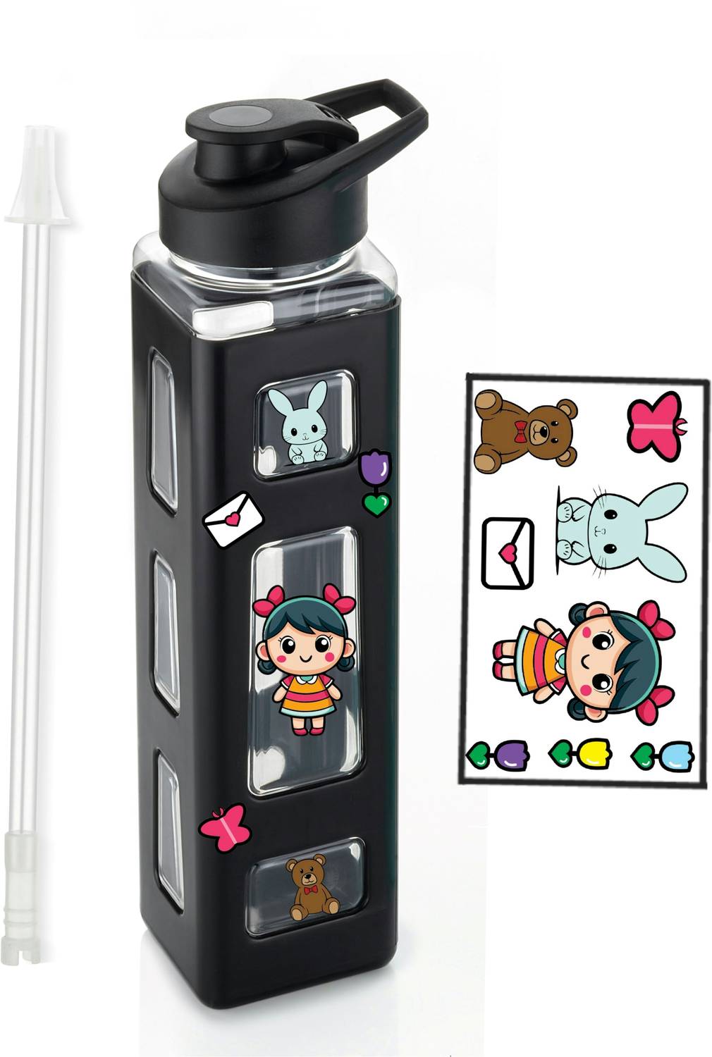 BeastBull Premium Water Bottle 1000 ml Plastic Bottle