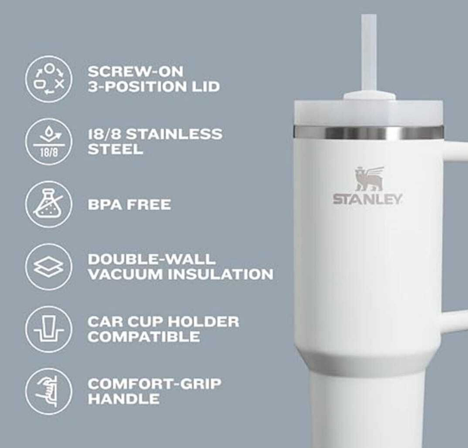 Image of krishna enterprisess Stainless Steel Hot And Cold Tumbler With Handle For Office,Gym & Travel 1200 ml Stainless Steel Bottle