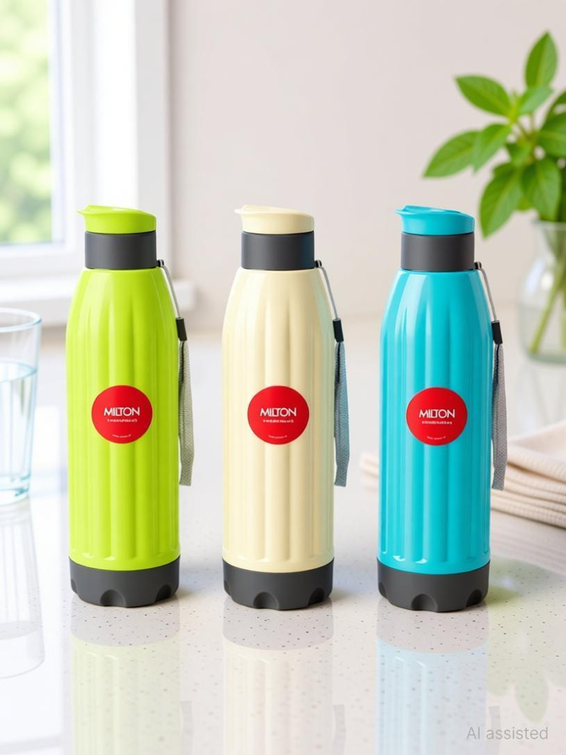 Image of MILTON Kool Windsor 900 Thermoware I Cold PU Insulated Water Bottle 700 ml 700 ml Plastic Bottle