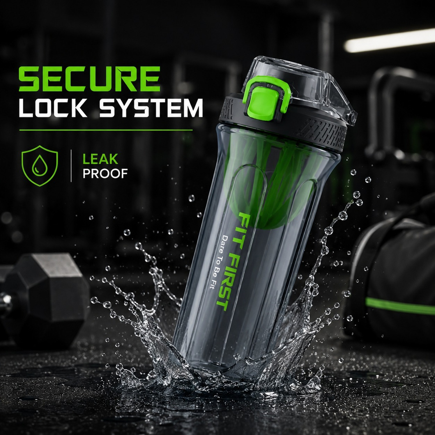 Image of bullpower Shaker Bottles For Protein Shake Gym Sipper 750 ml Plastic Shaker