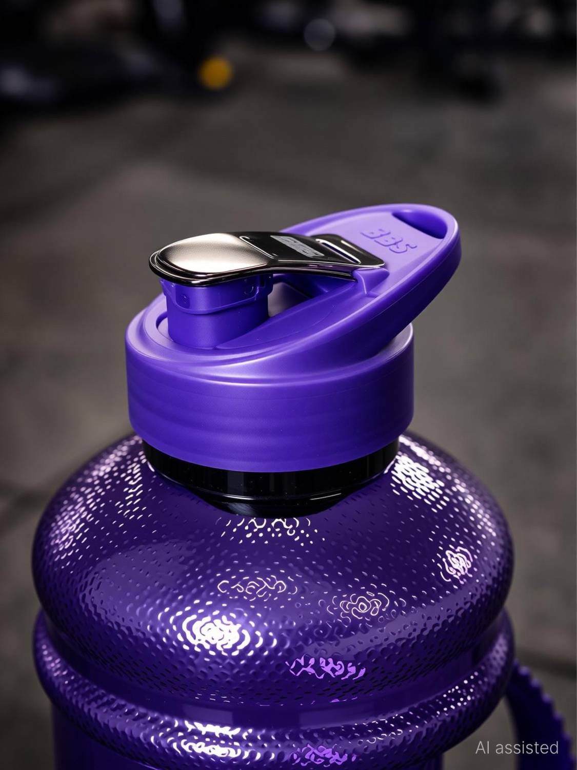 BBS BACKBONE 1500ml BPA-Free Sports & Gym Water Bottle with Handle 1500 ml Plastic Bottle