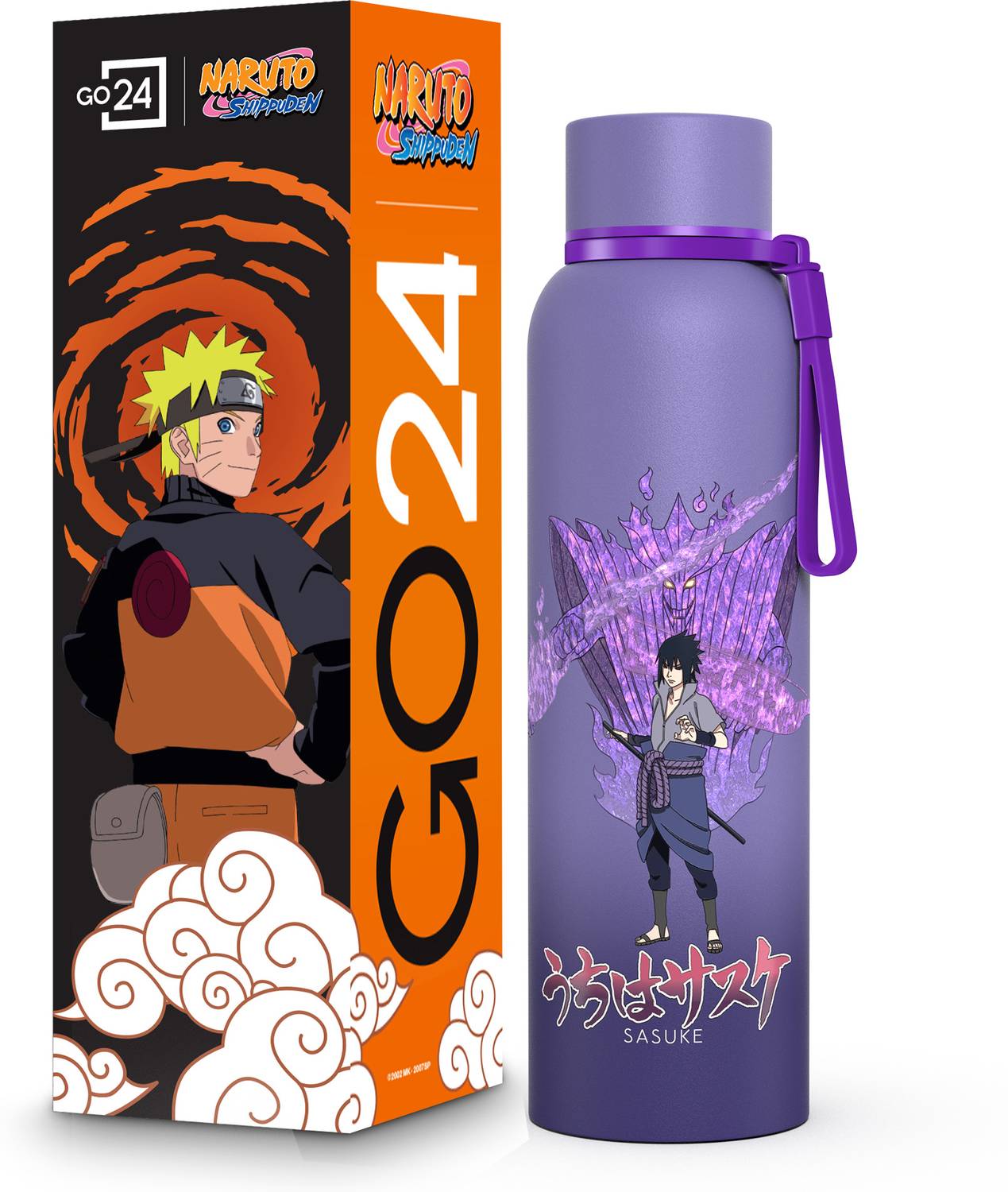Go24 Bravo-Naruto 980 ml Stainless Steel Flask - Image 1