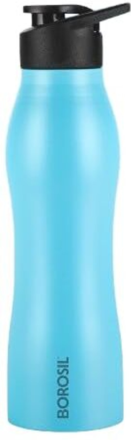 Image of BOROSIL 950ml Grip Go Steel Water Bottle, Single Wall, Leakproof, BPA Free 950 ml Steel Bottle