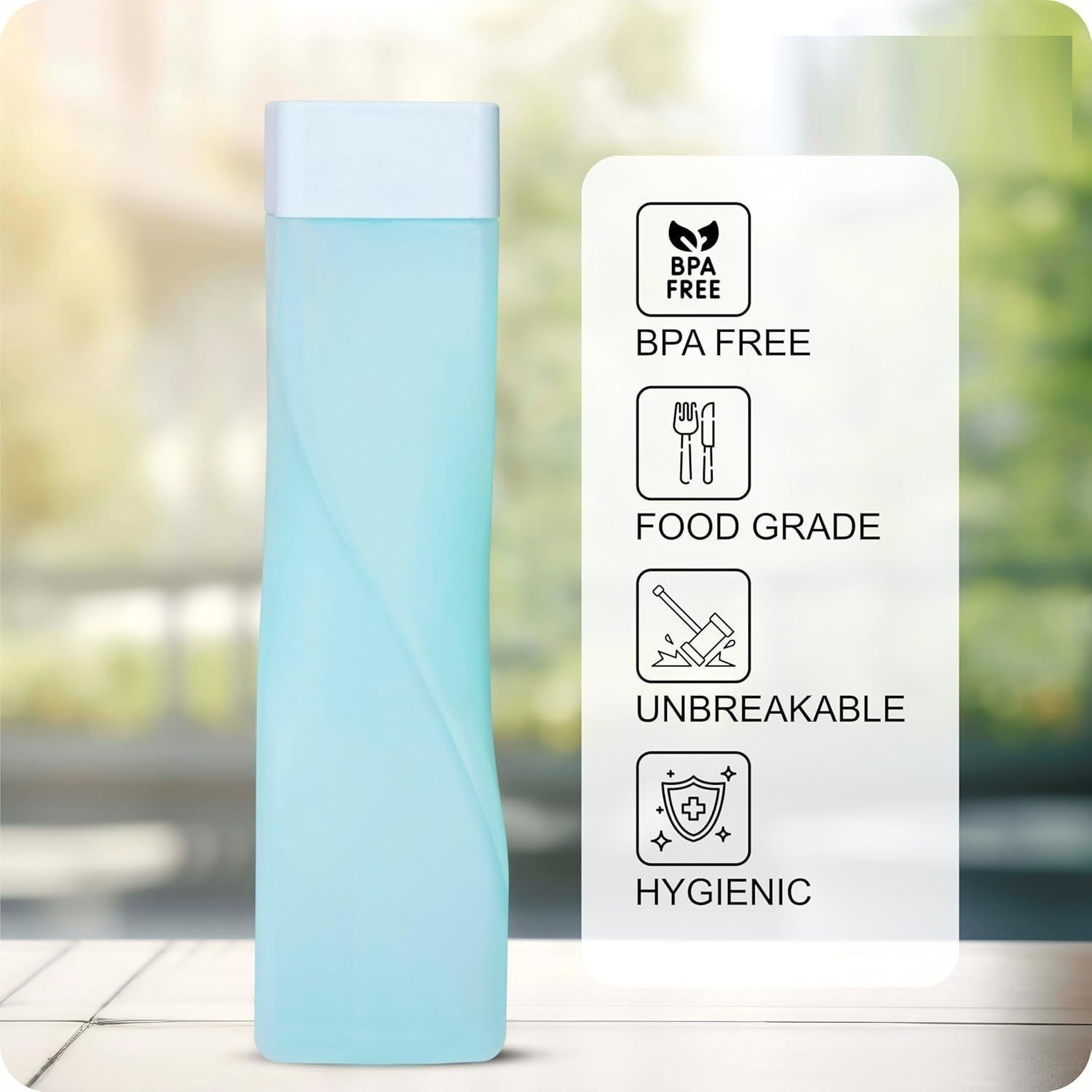 Image of Stysol Water Bottle for Fridge, for Home, Office, Gym & School Boy 1000 ml Plastic Bottle