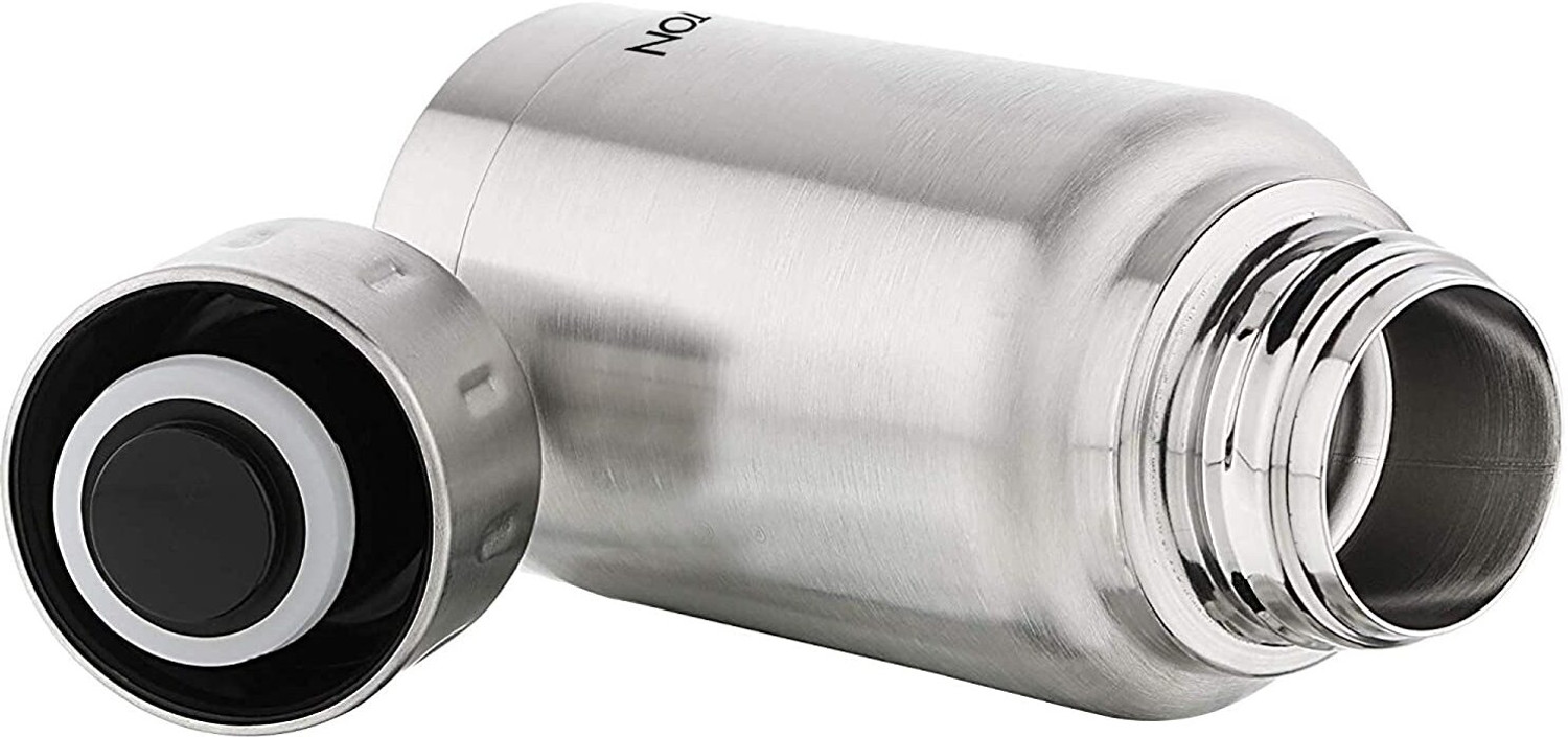 Image of MILTON Elfin Thermosteel Flask,HOT N COLD BOTTE 300 ml, Silver 300 ml Steel Flask