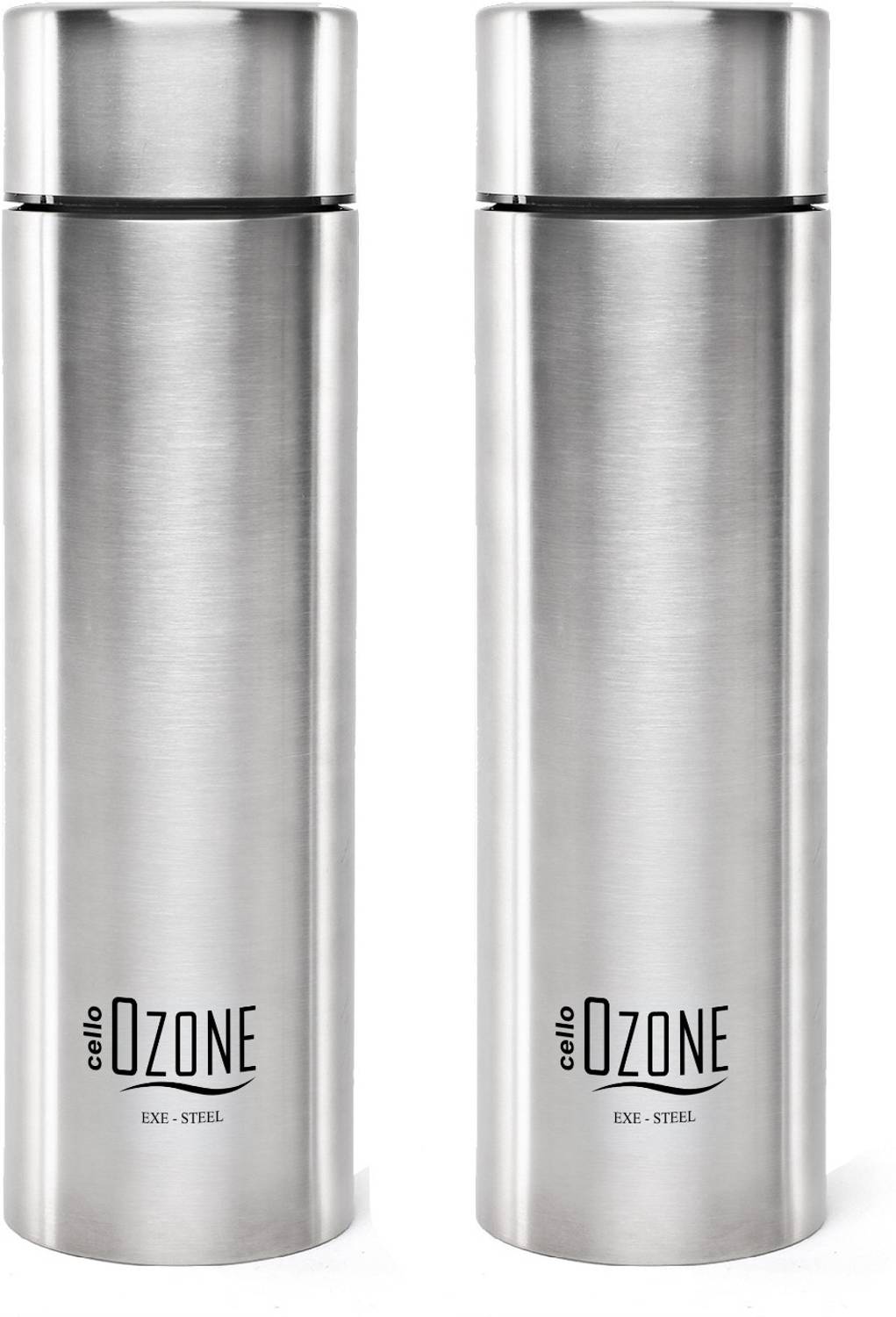 cello Ozone ISI Certified Single Wall Leakproof & Rustproof 1000 ml Stainless Steel Bottle