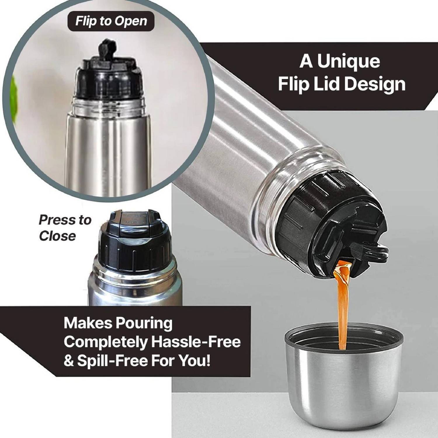 BLLUEX Thermosteel 1000ml Flask Bottle - Image 2