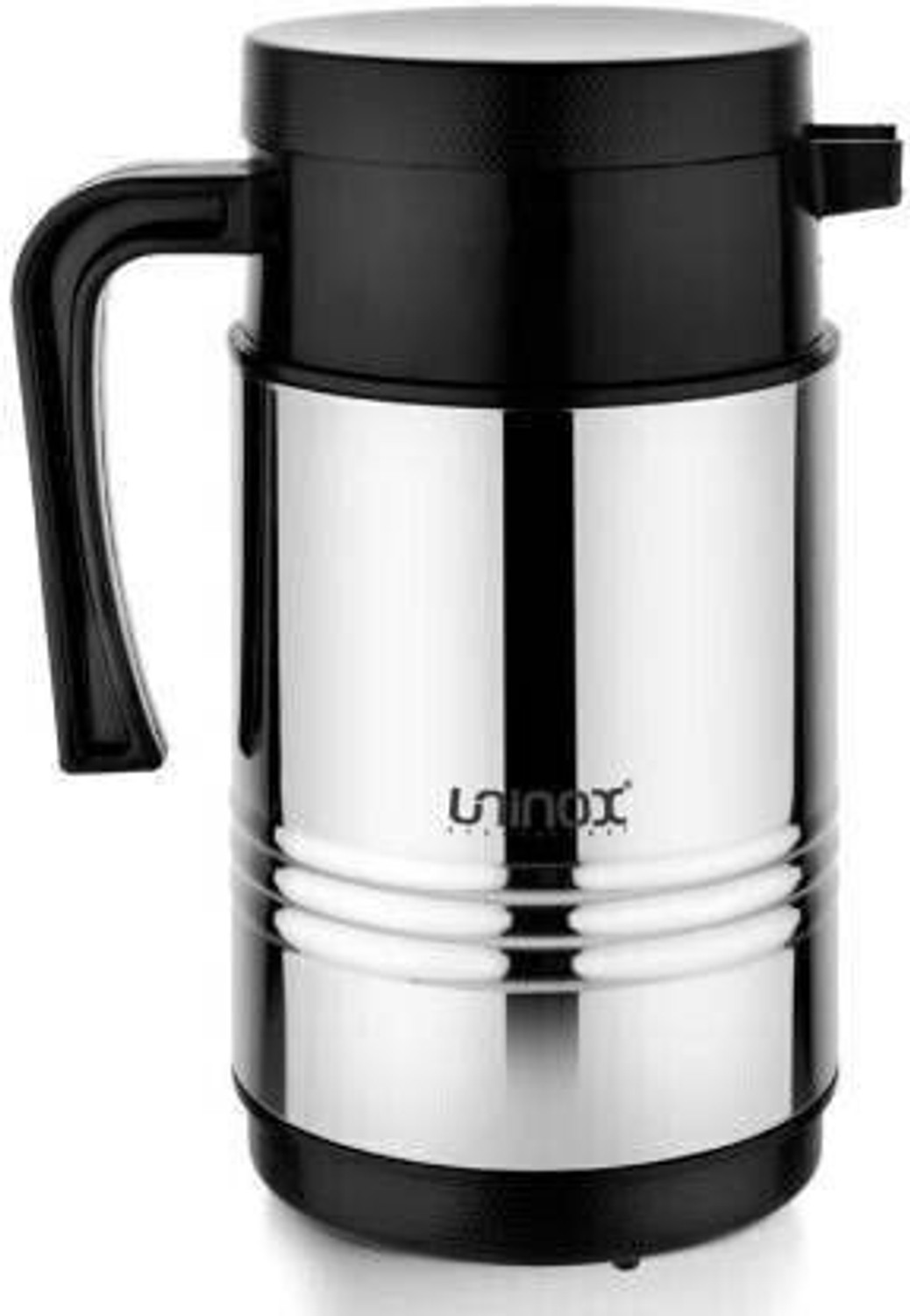 Image of UNINOX Stainless Steel Tea Coffee Kettle Carafe Double Walled Insulation Thermosteel 1200 ml Steel Flask