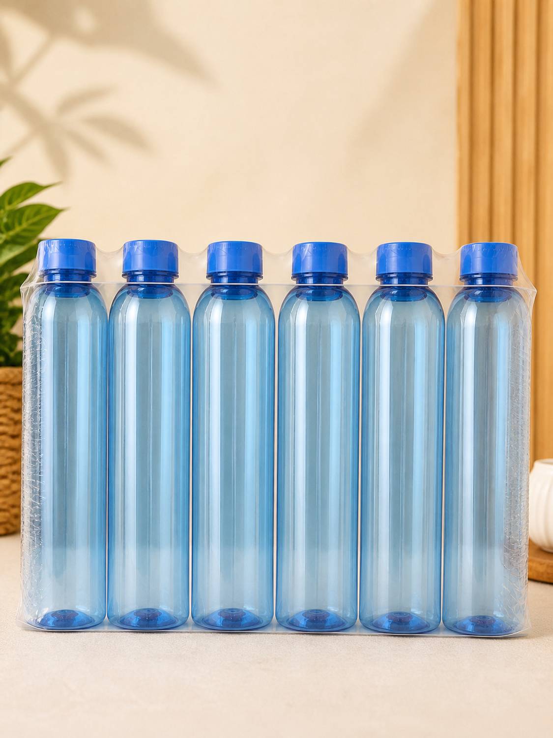 ABC Fridge Water Bottle Set of 6 1000 ml Plastic Bottle
