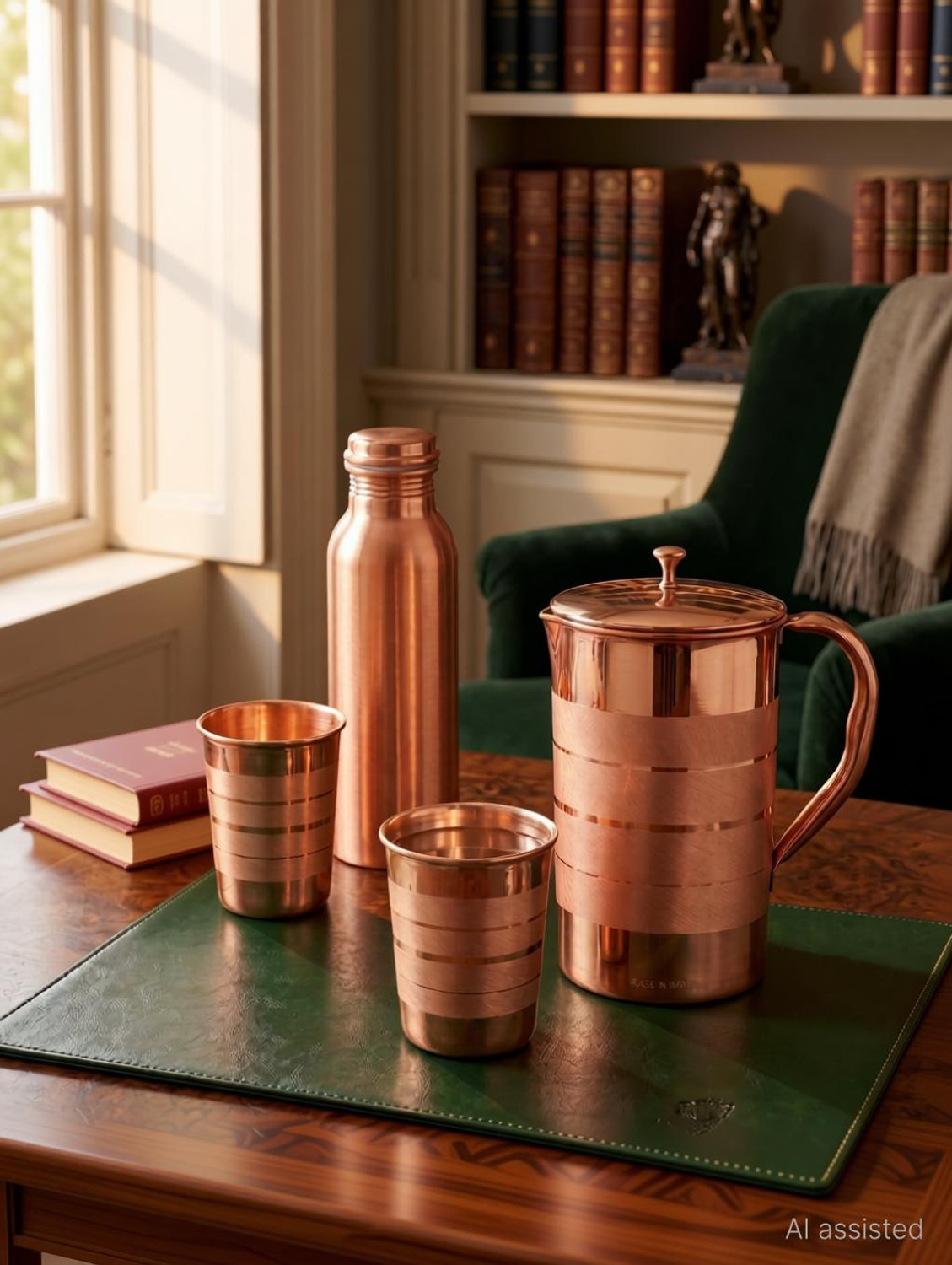 Image of sf hospitality 2.5 L Copper Water Jug