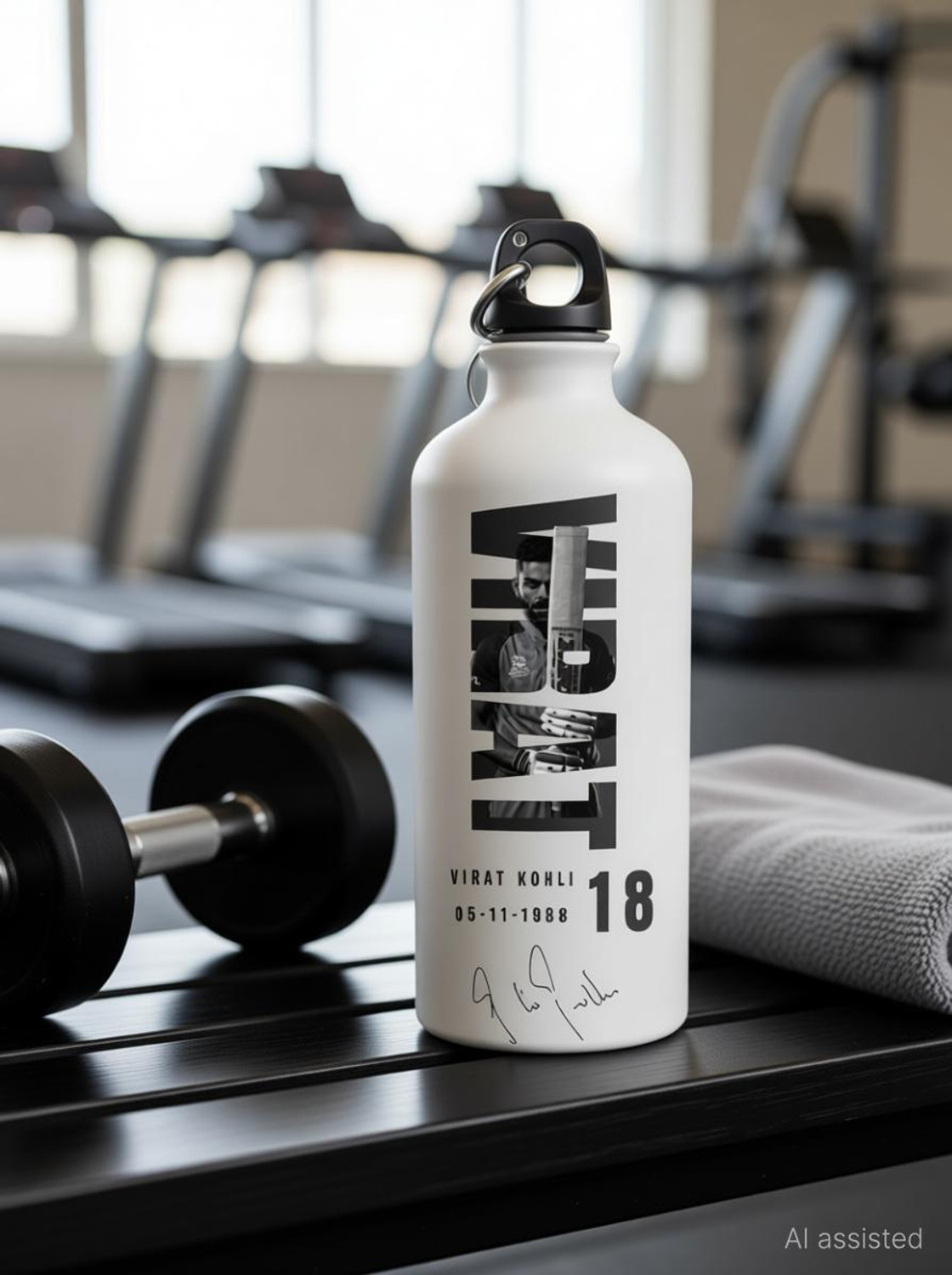 Image of Shivify Sport Star Printed Sipper bottle 750 ml Aluminium Bottle
