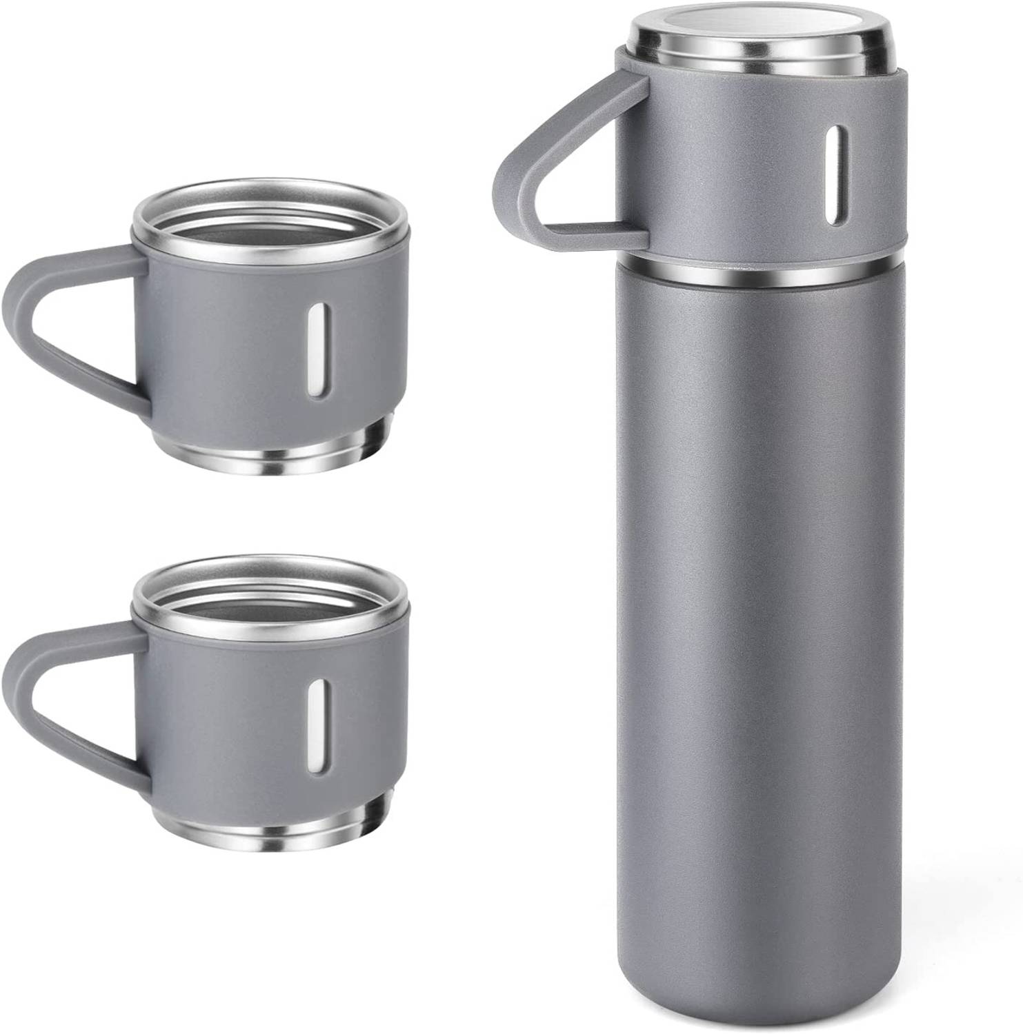 THERMOSセット STYLE HOMEZ TRIPLEE, Stainless Steel Vacuum Insulated Thermos with