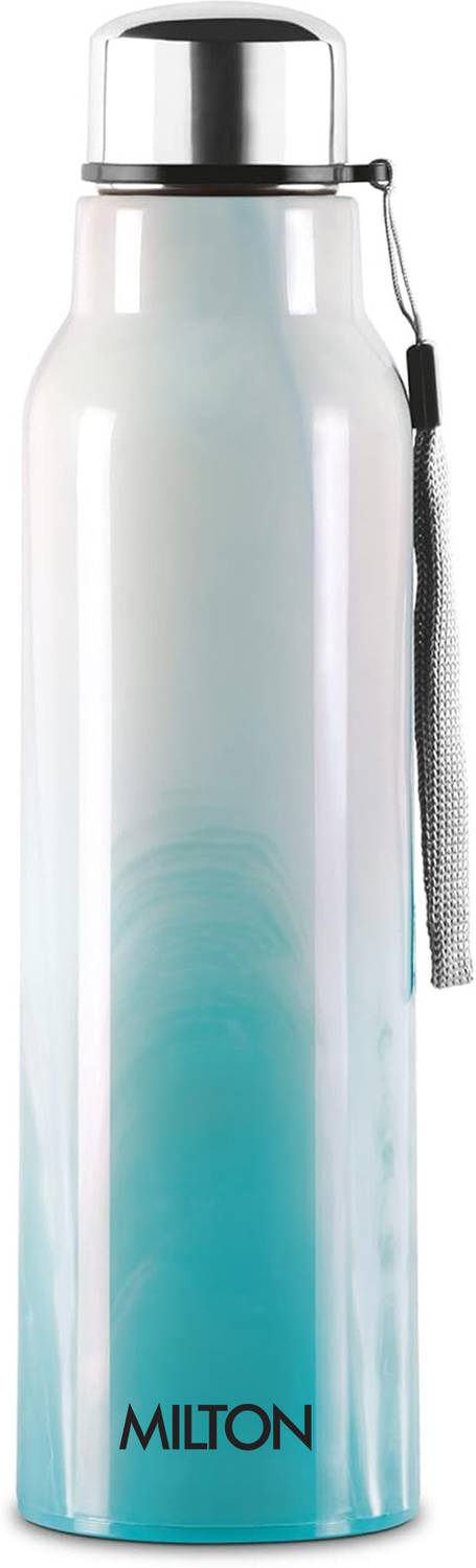 MILTON Steel Marble 900 630ml Aqua Green Bottle - Image 1