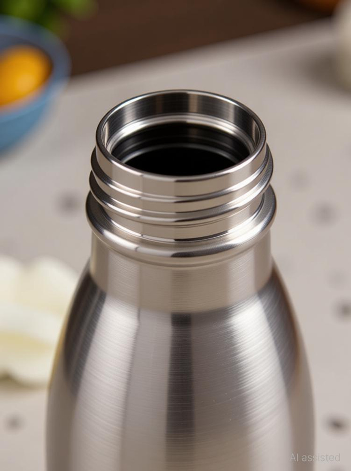 Image of iVBOX BOOSTER Hot & Cold Double-Wall Vacuum Thermos Water Bottle With Cleaning Brush 750 ml Steel Flask