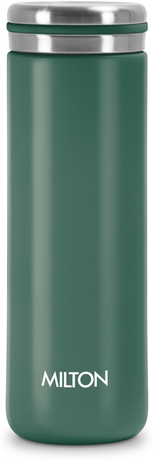Image of MILTON Shiny 300 Thermosteel Water Bottle, ISI Certified, Long Hours Hot and Cold 280 ml Steel Flask
