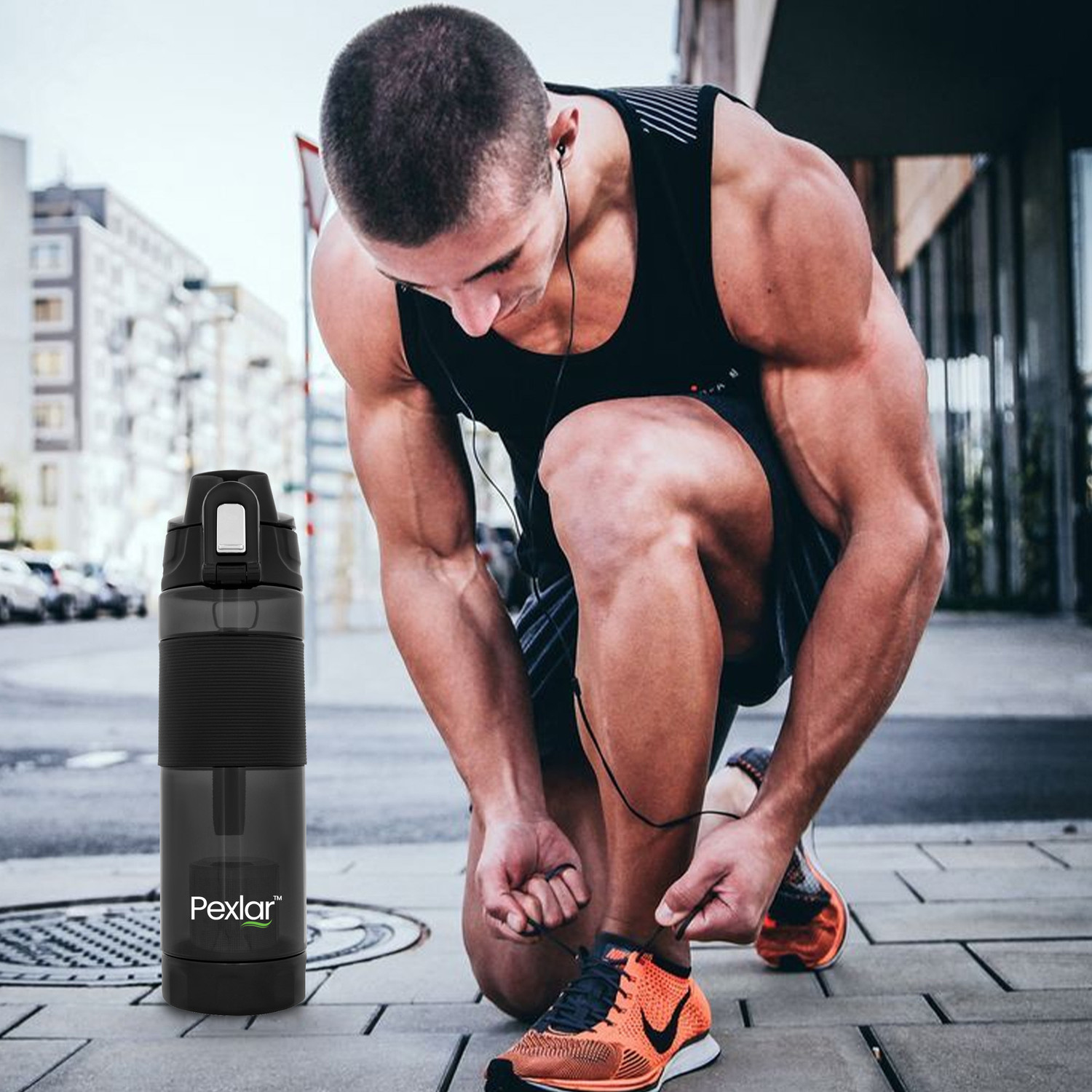 Image of Pexlar 650 ml Water Purifier Bottle