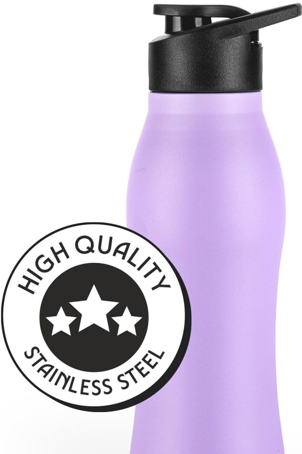 Image of BOROSIL 950ml Grip Go Steel Water Bottle, Single Wall, Leakproof, BPA Free 950 ml Steel Bottle