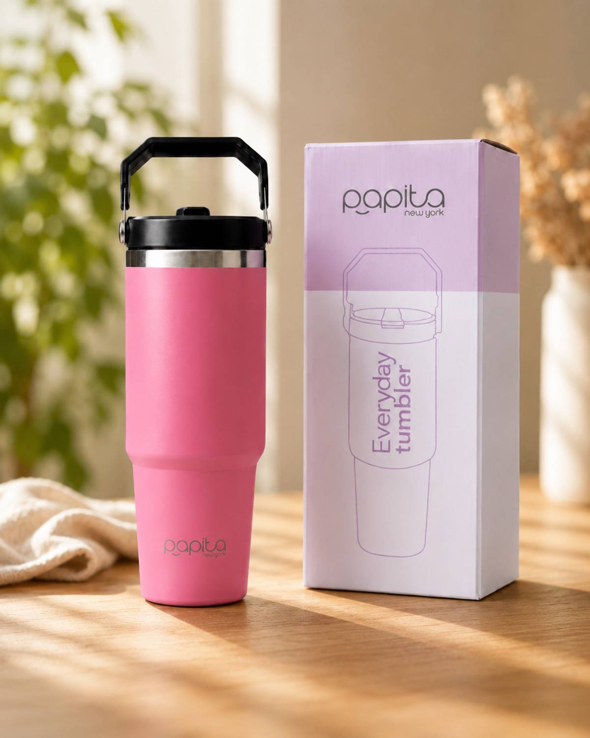 AANZIA temperature display water bottle 800 ml Steel Bottle