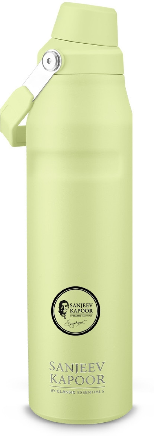 Image of Sanjeev Kapoor By Classic Essentials Stainless Steel Hot & Cold Vacuum Insulated with Handle 750 ml Steel Flask