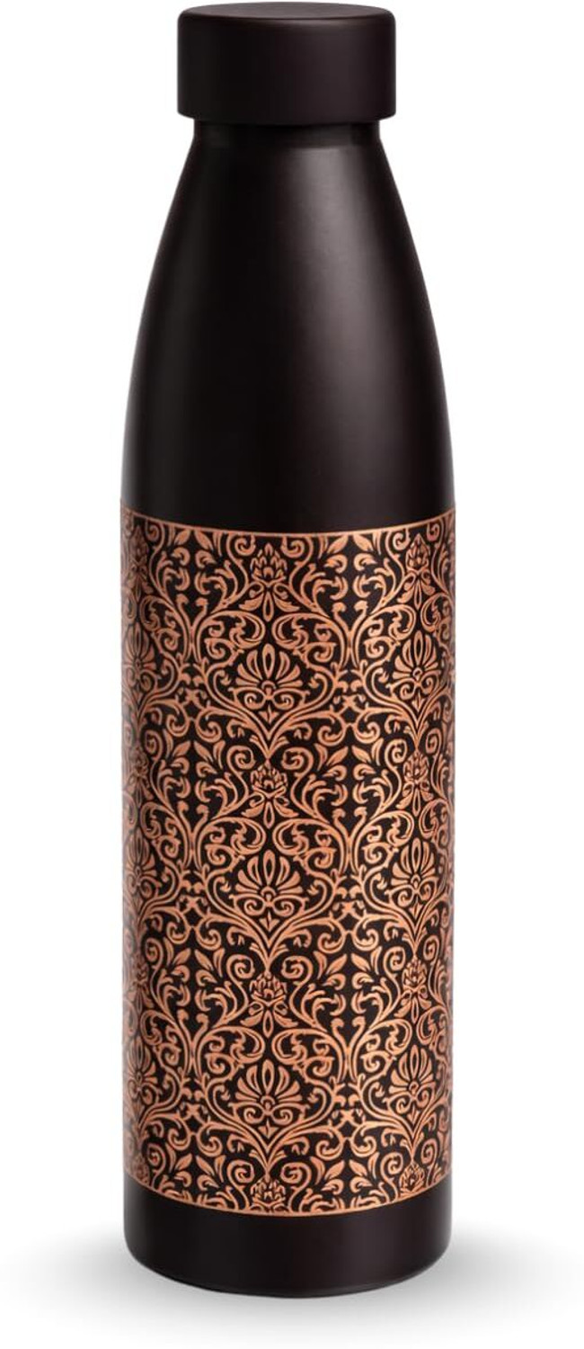Image of viDixn 100% Pure Copper Water Bottle Leak-Proof Copper Bottle for Drinking Water 950 ml Copper Bottle