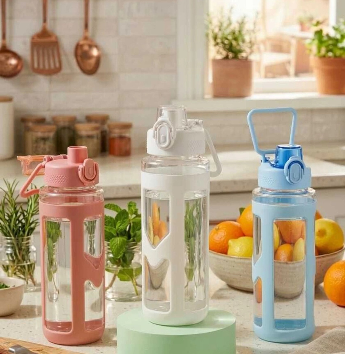 Image of VENSWISE BOTHG5ZTUSPZFHUG 1000 ml PET, Plastic Bottle