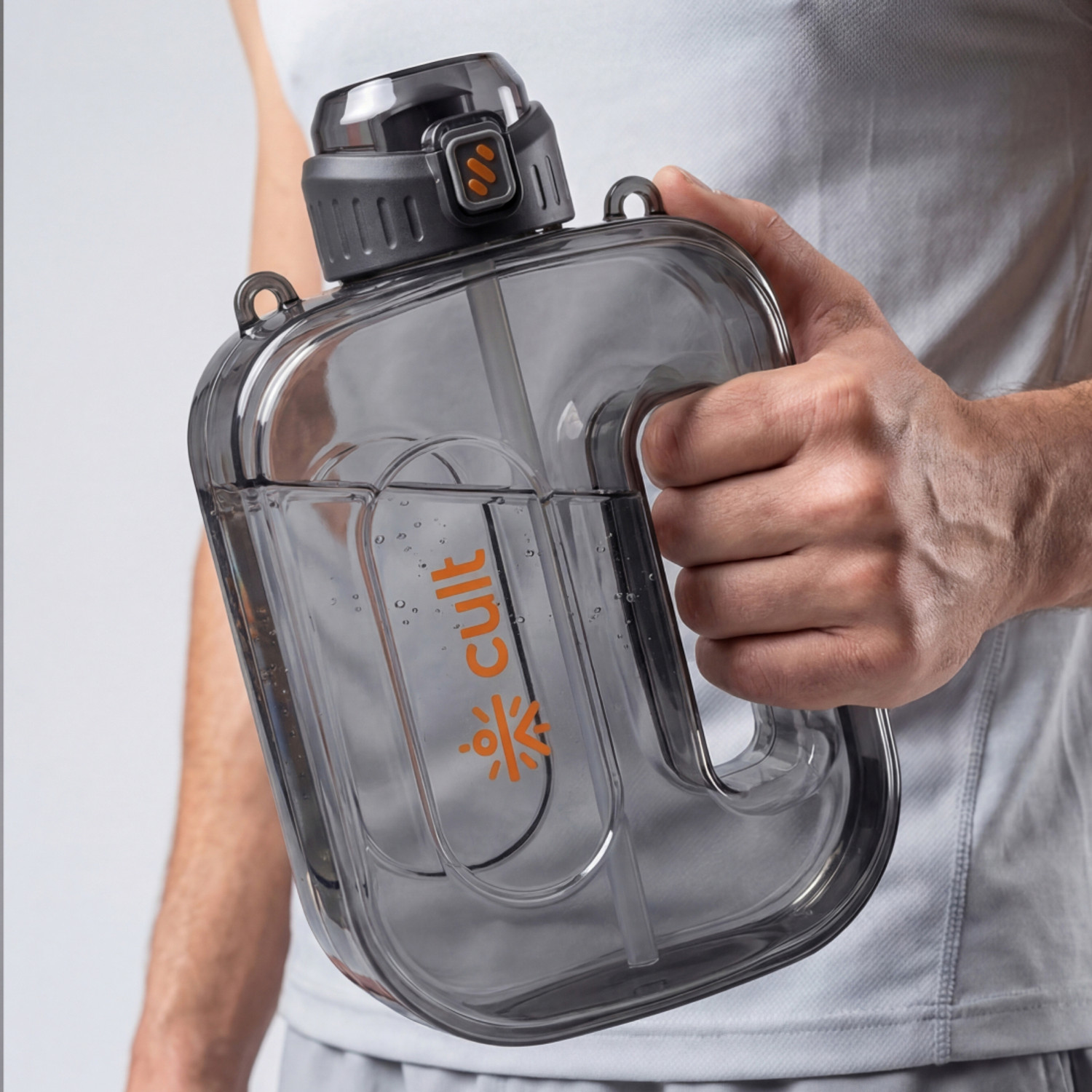 Image of Cult Gallon Bottle Leakproof Compact Design 1800 ml Plastic Bottle