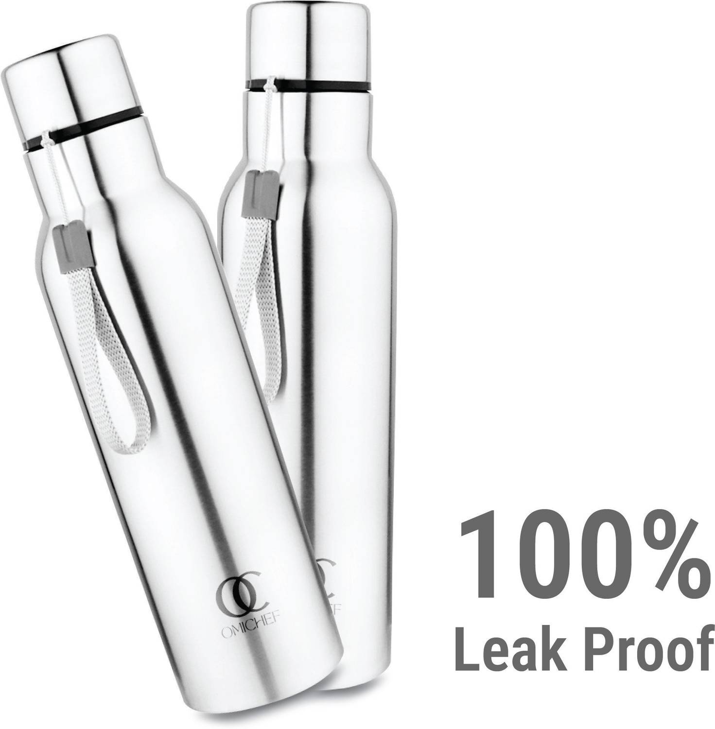 Omichef Ozone 750ml Single Wall Steel Bottle - Image 2