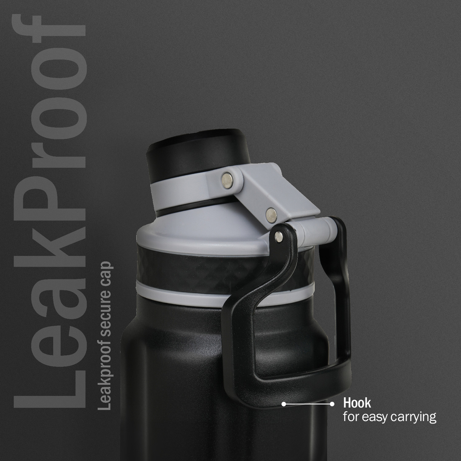 Image of Briiton thermoflask Majestic-S Hydraflask-850ml Hot & Cold Water Bottle 850 ml Steel Bottle