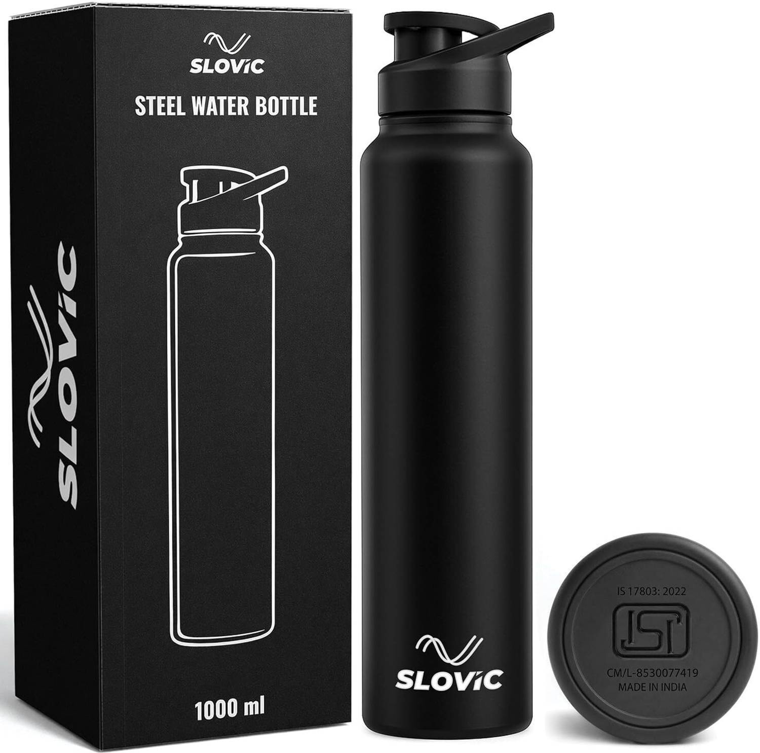 SLOVIC 1000 ml Stainless Steel Bottle