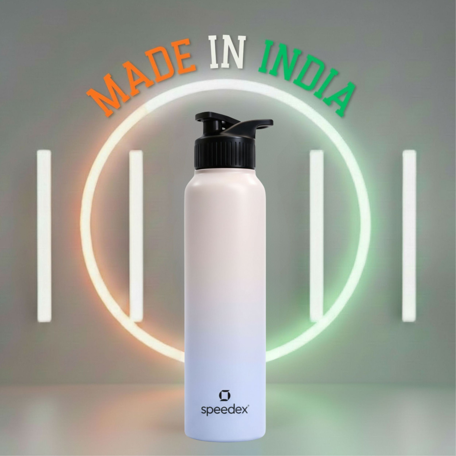 Image of SPEEDEX Water Bottle 1 Ltr 1000 ml, BIS Approved, Leak Proof for Office, School, Gym 1000 ml Stainless Steel Sipper