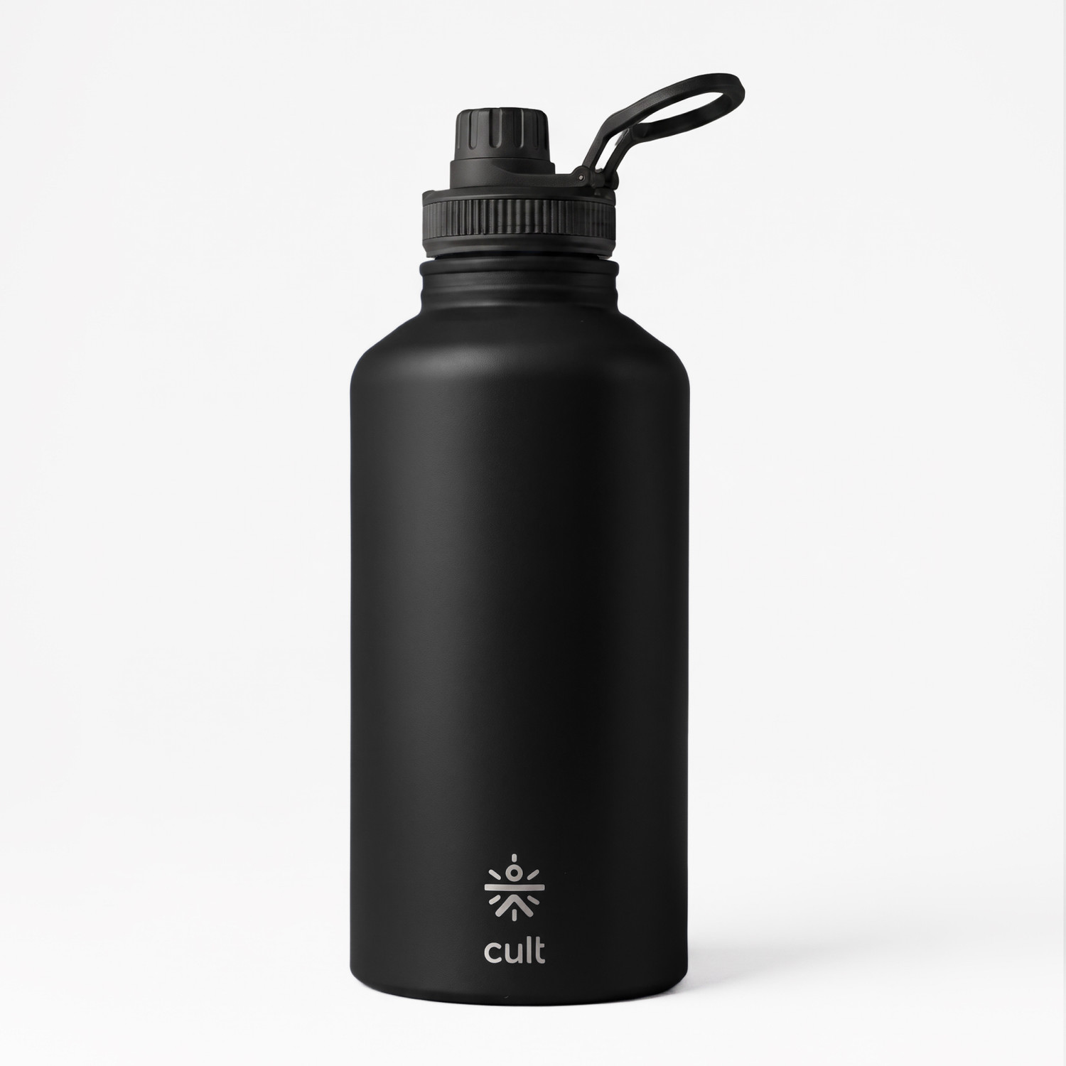 Image of Cult Steel bottle 2000 ml Steel Bottle (Pack of 1, Black)