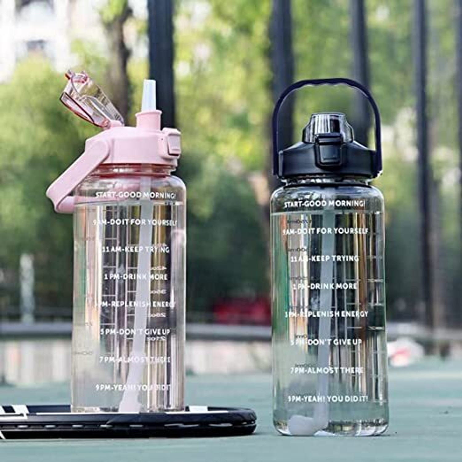 Image of SeaRegal Sports Water Bottle Unbreakable & Leak-Proof Plastic Water Bottles 2000 ml Plastic Bottle