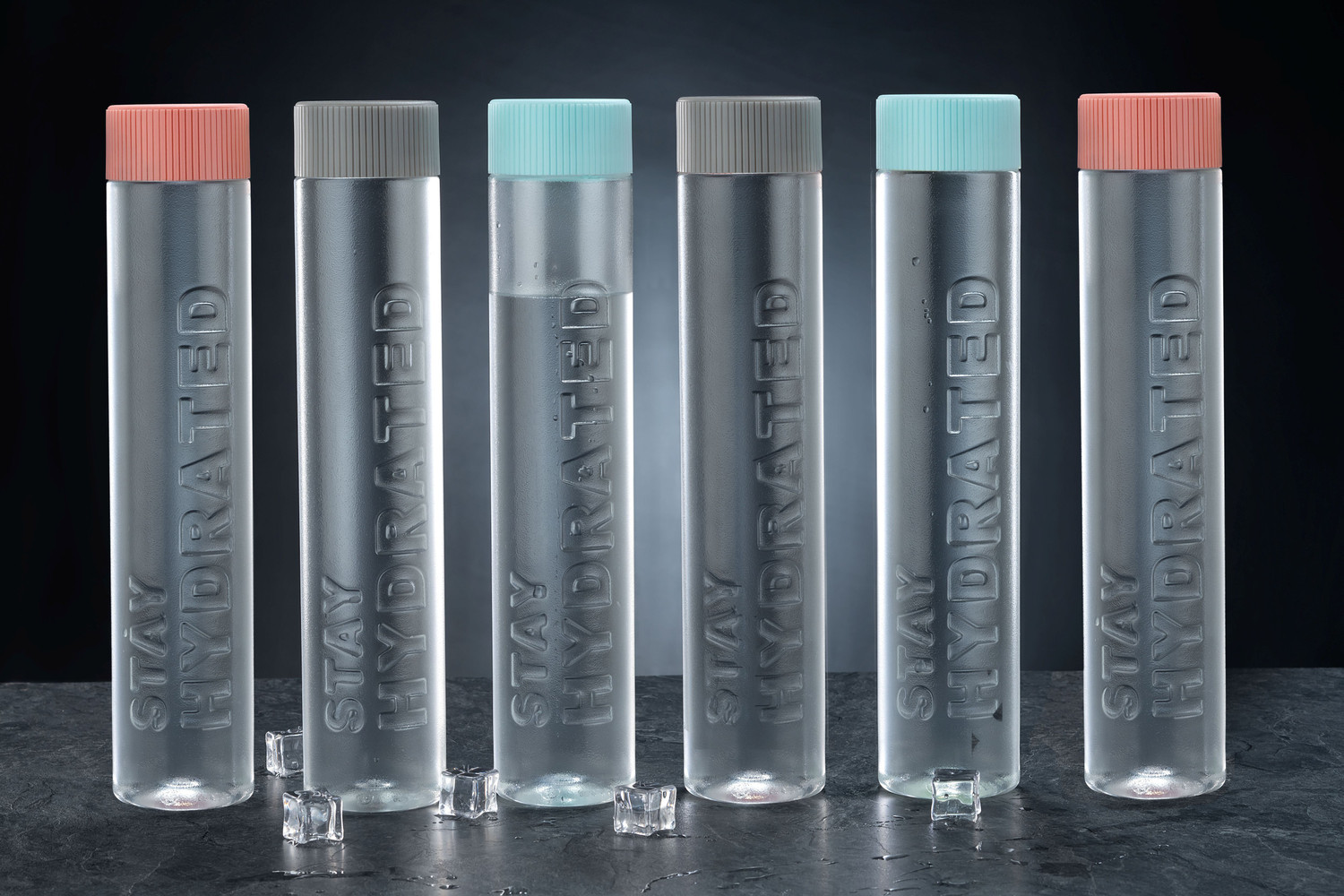 Image of Flipkart SmartBuy Plastic Round water bottle set of 6 fridge bottle set kitchen itmes 800 ml Plastic Bottle