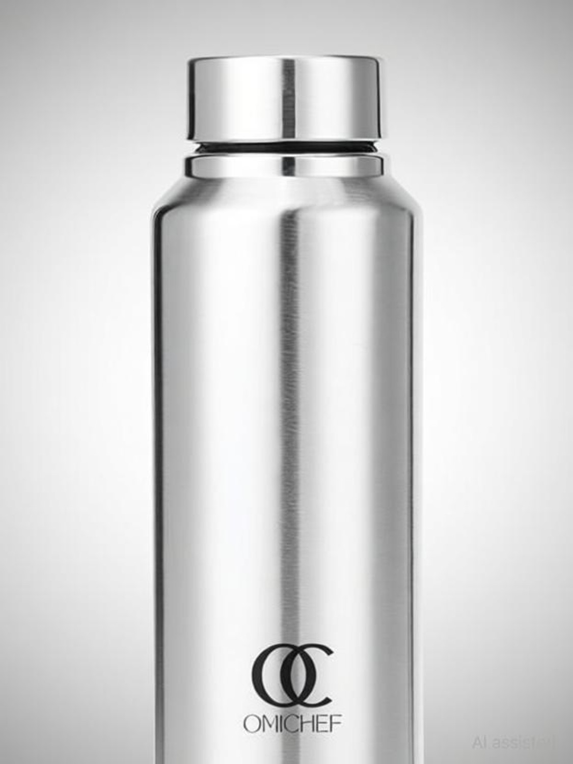 Image of Omichef Aquapro Stainless Steel Single Wall | Fridge Water Bottle, Leak Proof | BPA Free 1000 ml Steel Bottle